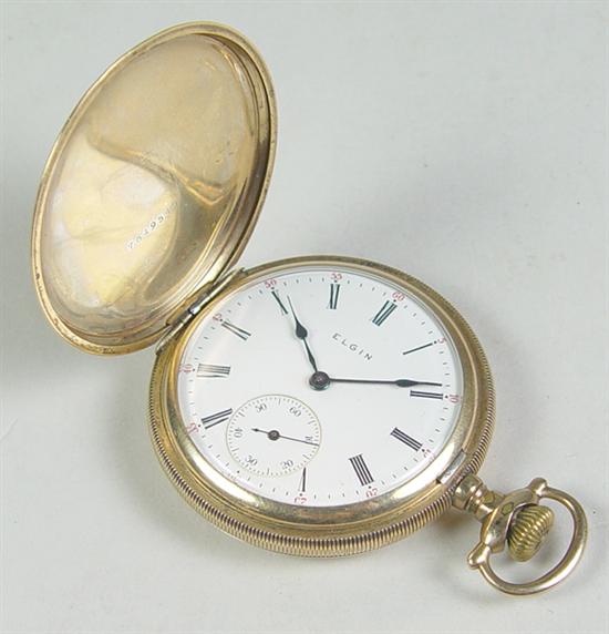 Appraisal: Elgin Hunt Case Pocket Watch jewels SN circa Gold filled