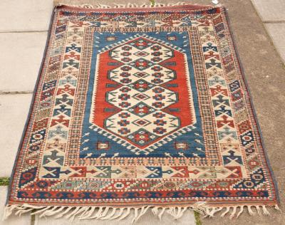 Appraisal: A Turkish rug cm x cm