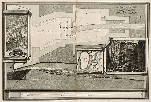 Appraisal: Giovanni Battista Piranesi Italian - Various etchings from Prima Parte