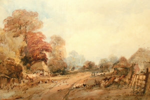 Appraisal: Robert Brandard BI SS NW VE - - Farmyard Scene