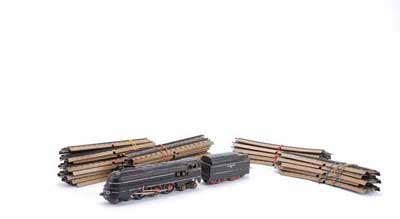 Appraisal: HO Marklin -Rail unboxed Loco and Trackwork comprising SK -