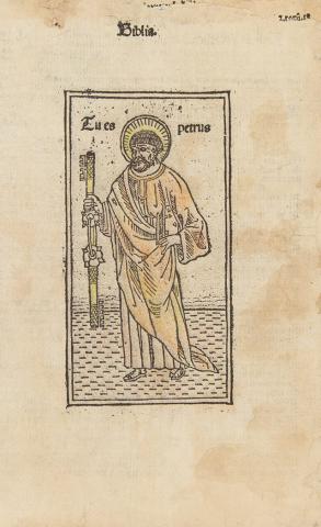 Appraisal: BIBLE IN LATIN Biblia Venice Hieronymus de Paganinis Sept from