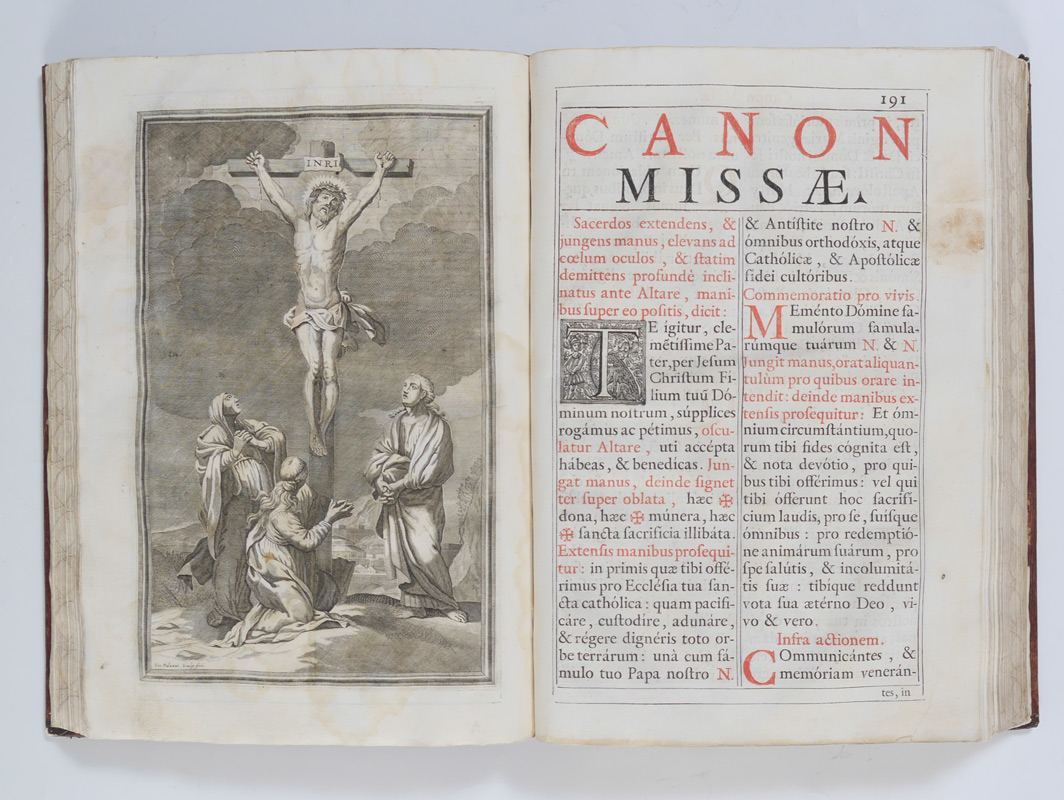 Appraisal: VENETIAN MISSALE ROMANUM BOOK ''Missale Romanum ex decreto sacrosancti Concilii