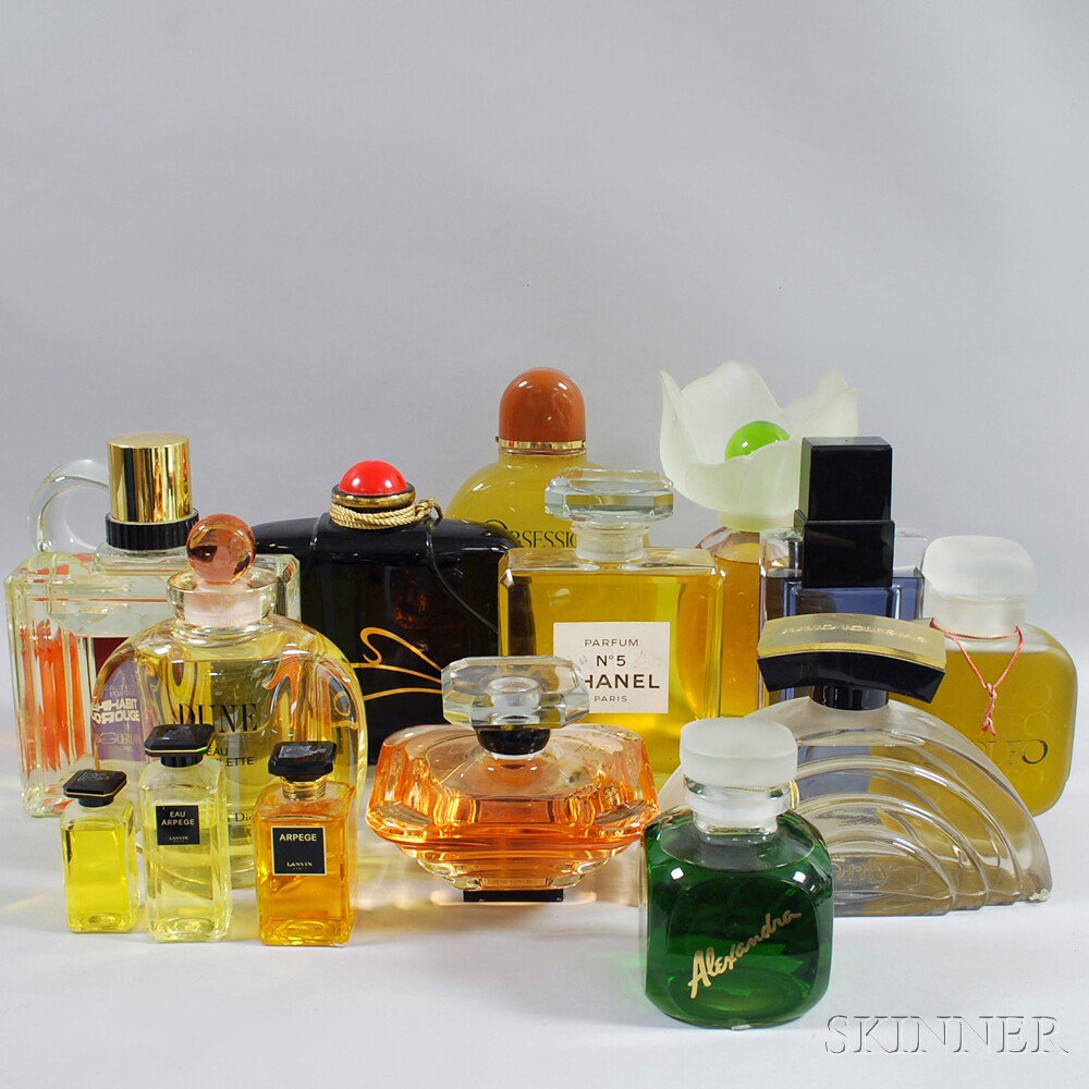 Appraisal: Group of Countertop Display Perfume Bottles by various makers including