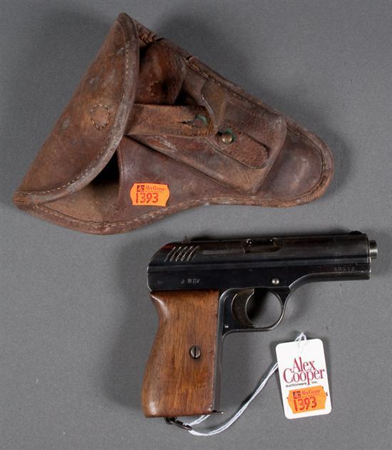 Appraisal: Ceska Zbrojovka CZ semi-automatic pistol circa serial with Czech Army