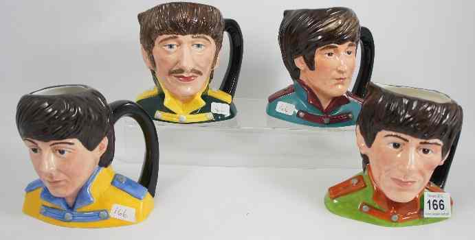 Appraisal: Royal Doulton Intermediate Character Jugs The Beatles Ringo Starr D