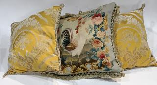 Appraisal: lot of Contiental pillow group lot of Contiental pillow group