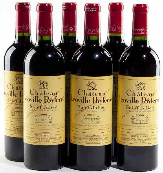 Appraisal: Chateau Leoville PoyferreSt Julien bottles into neck''The plushest most ostentatious