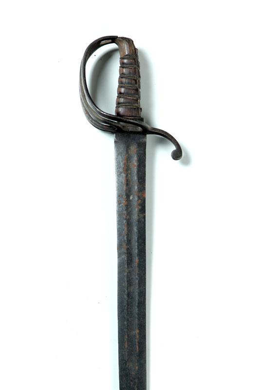 Appraisal: SWORD European th century or earlier Wide blade with fuller