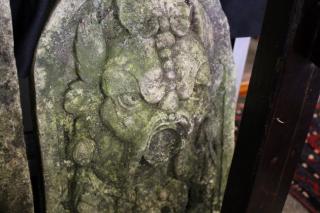 Appraisal: th C French Carved Gargoyle Garden Statue Size x in