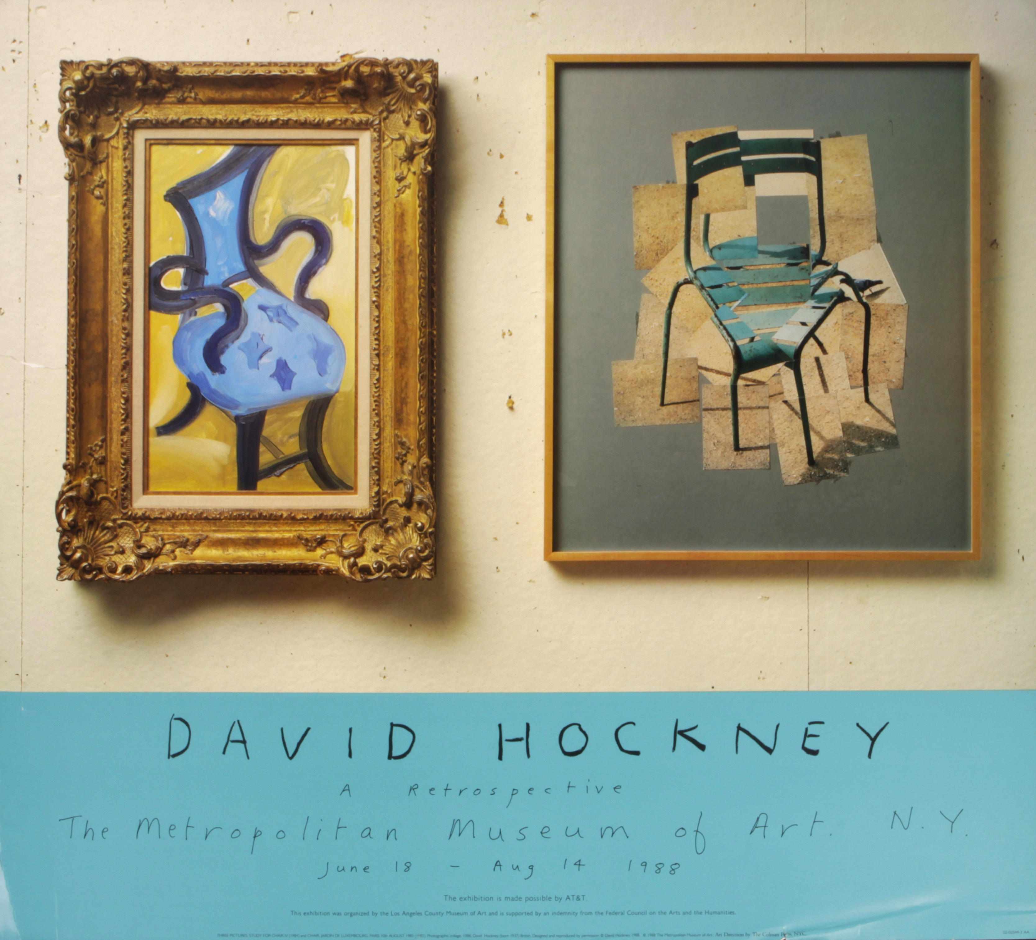 Appraisal: David Hockney British born The Nineteenth New York Film Festival