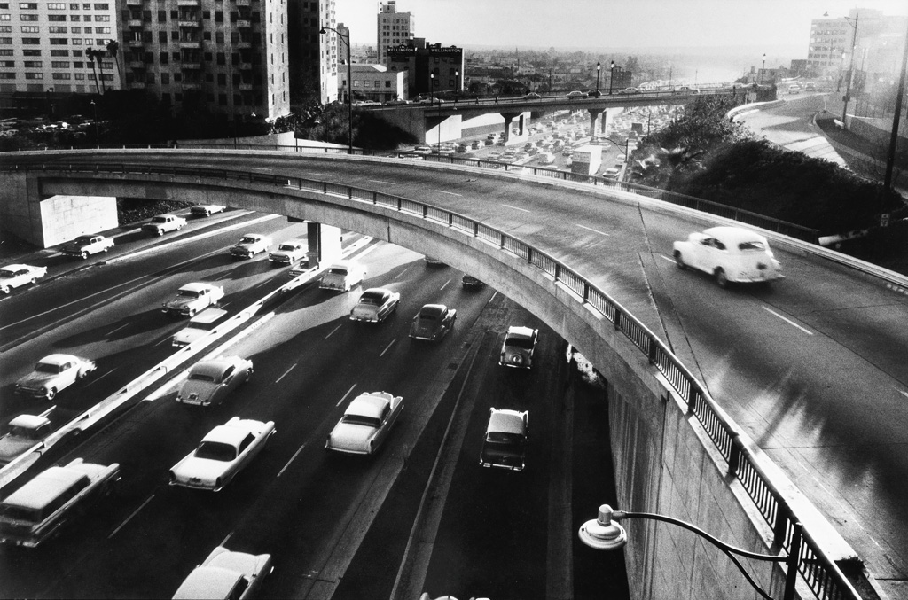 Appraisal: MARC RIBOUD - Los Angeles Silver print the image measuring