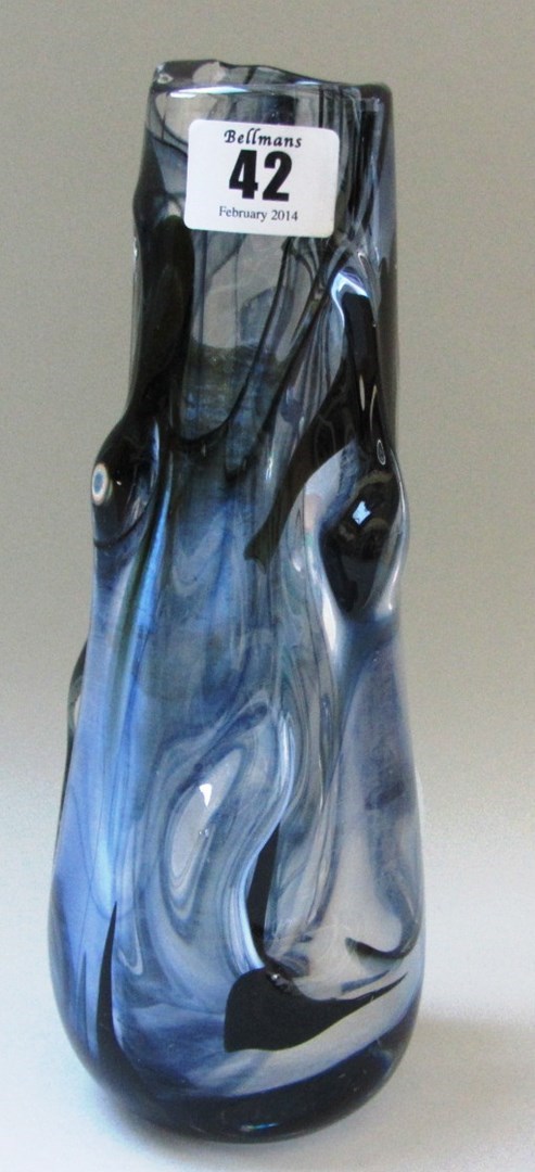 Appraisal: A Whitefriars knobbly vase by Geoffrey Baxter cm high