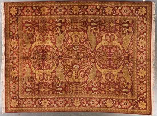 Appraisal: Indo-Agra carpet India modern x Estimate -