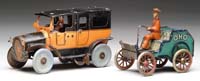 Appraisal: LOT OF TWO GERMAN TOYS Consists of Lehmann Oho and