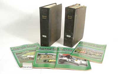 Appraisal: Motor Sport a large quantity of Magazines Ranging from the