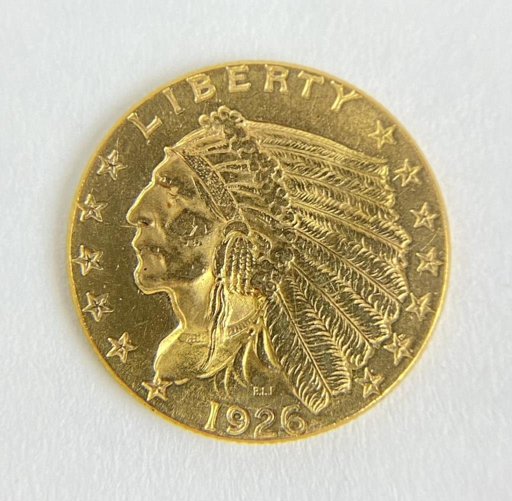 Appraisal: US Indian Gold PieceGreat Detail