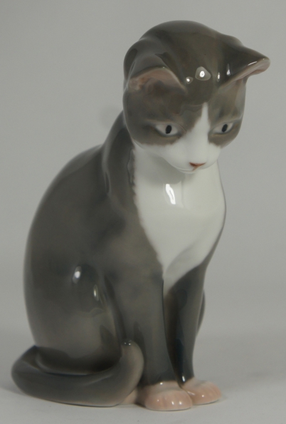 Appraisal: B G Copenhagen Figure of a Cat model