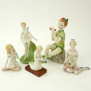 Appraisal: Group pf Five Cybis Bisque Porcelain Figurines Group pf Five