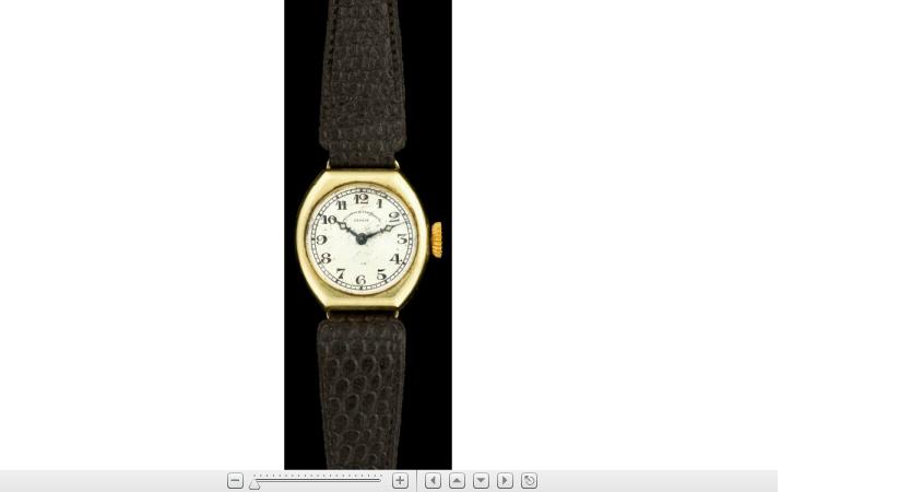 Appraisal: karat yellow gold wristwatch Vacheron ConstantinCircular case white enamel face