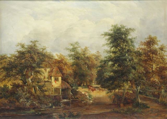 Appraisal: STARK James Oil on Canvas An Old Farm NearNorwich Not