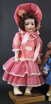 Appraisal: J D KESTNER GERMAN BISQUE HEAD DOLL in Bisque socket