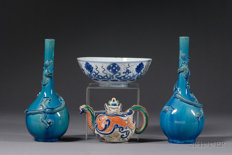 Appraisal: Four Items Japan and China late th early th century