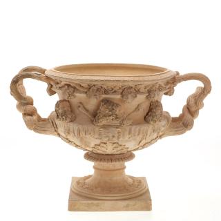 Appraisal: Neo-Classical style terra cotta jardiniere th c marked HOGANAS h