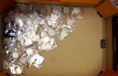 Appraisal: A collection of various silver German coins from s