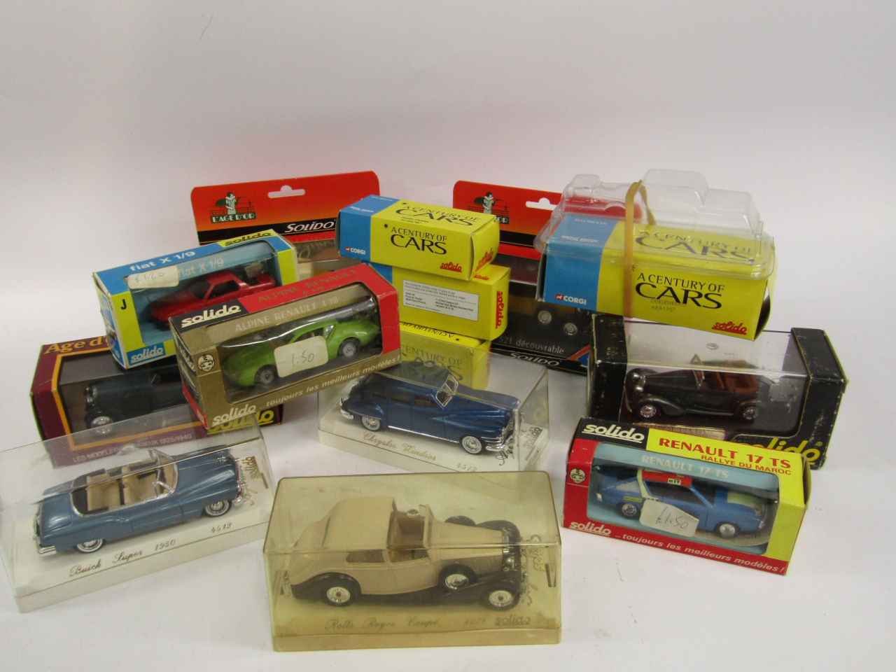 Appraisal: Various die cast vehicles comprising Hachette Special Edition A Century