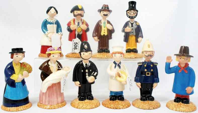 Appraisal: A Collection of Beswick figures from the Trumpton series comprising