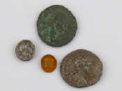 Appraisal: Four ancient GraecoRoman coins