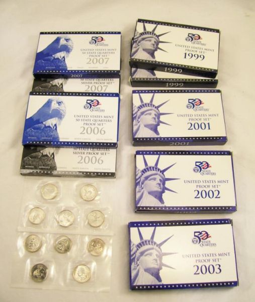 Appraisal: - Mint Proof Sets Includes - - -