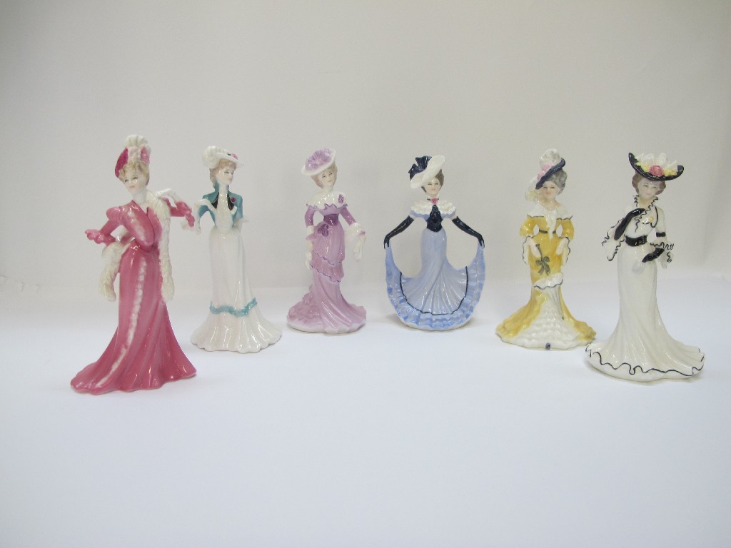 Appraisal: Six Coalport 'My Fair Ladies' figures including Lady Grace Lady