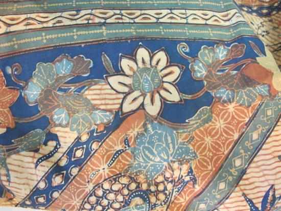 Appraisal: AN INDONESIAN BATIK