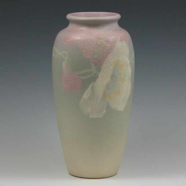 Appraisal: Weller Hudson Vase unmarked small chip on the rim of