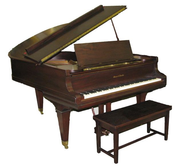 Appraisal: Mason-Hamlin Model A Grand Piano ' long professionally refinished by