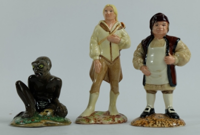 Appraisal: Royal Doulton figures from The Middle Earth series to include