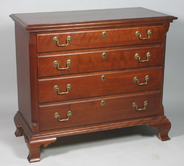 Appraisal: A - Four Drawer Chest Four drawer chest h x