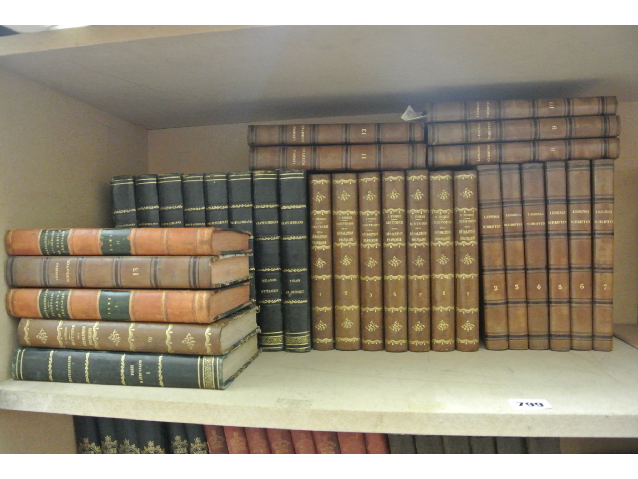 Appraisal: A collection of th century books four sets all in