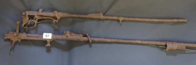 Appraisal: Two WW Gun Barrels retrieved from French Trenches