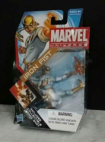 Appraisal: Iron Fist Marvel Universe Hasbro Action Figure Include collectible comic