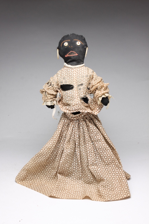 Appraisal: AFRICAN AMERICAN STOCKING DOLL Found in Portland Oregon ca Embroidered