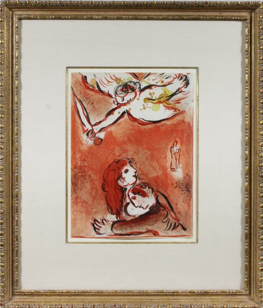 Appraisal: Marc Chagall Russian - maid of Israel circa color lithograph