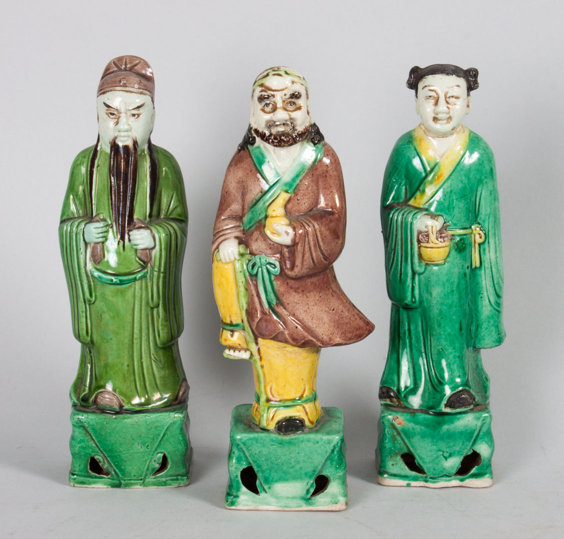 Appraisal: Three Chinese immortals