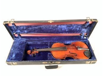 Appraisal: John Frederick Bro violin New York no dated with a