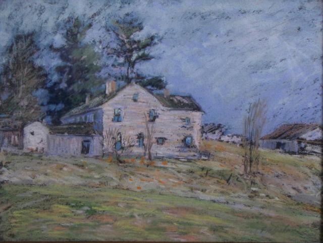 Appraisal: George Herbert Baker IN - x Pastel Signed Lower Right