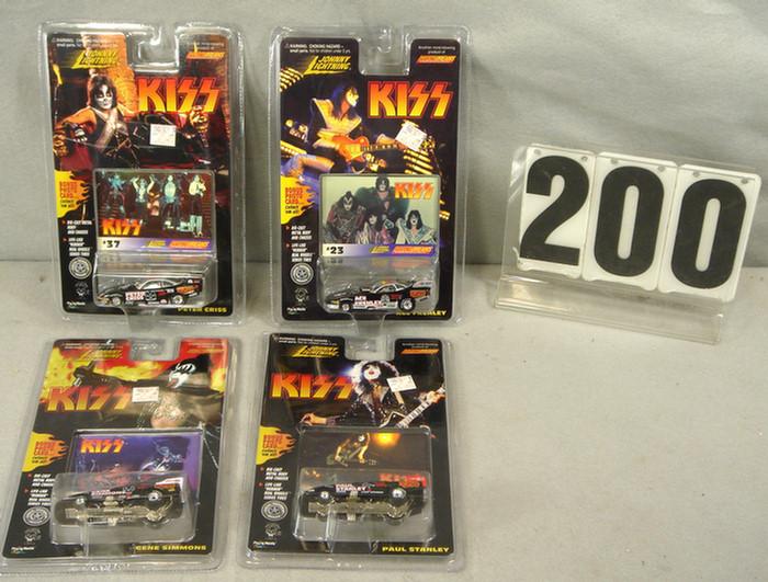 Appraisal: Johnny Lightning Kiss Cars mint in original boxes Estimate -