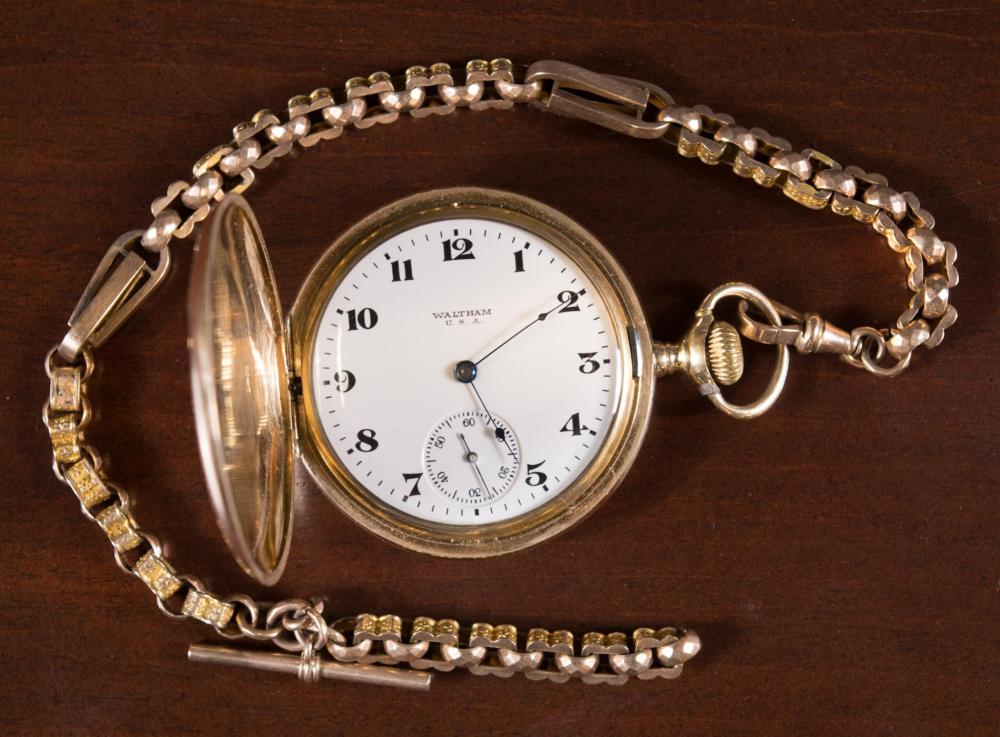 Appraisal: ELGIN FATHER TIME OPEN FACE POCKET WATCH model having hour