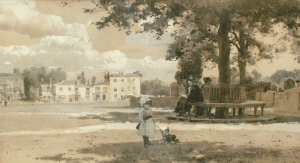 Appraisal: Alfred William Parsons RA PRWS - - Kew Green watercolour